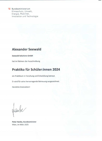 Excellent supervision at Talente Internships for pupils 2024