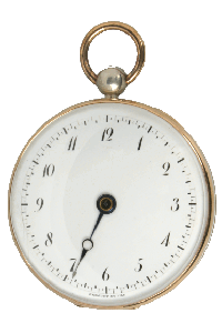 Poor Man's Gold Pocket Watch