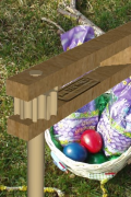 Wooden Easter Ratchet